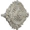 Ekena Millwork Antonio Ceiling Medallion, Hand-Painted Pot of Cream Crackle, 35 7/8"W x 22 1/2"H x 4 3/8"P CM35X22ANPCC - alternate 3
